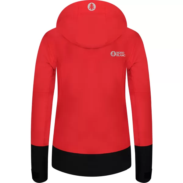  Wasserdichte Damenjacke NORDBLANC BOURNE NBSJL8317 ROT 