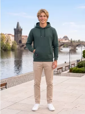 Herren-Sweatshirt ALTISPORT NP/ALMST44001 FLASCHENGRÜN