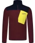 Leichtes Fleece-Sweatshirt für Herren NORDBLANC CRACKLE NBSFM8373 BURGUND