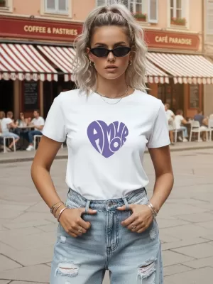 Damen-T-Shirt DSTREET NX8055RY-WH WEIß