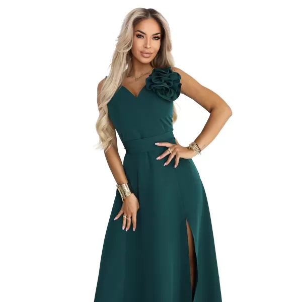  Kleid NUMOCO 669-1 FLASCHENGRÜN 