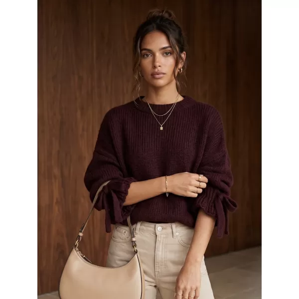  Damenpullover DSTREET MY2569 BURGUND 