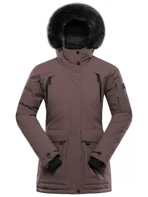 Winterjacke für Damen ALPINE PRO WERDA 3 PFEFFERKORN