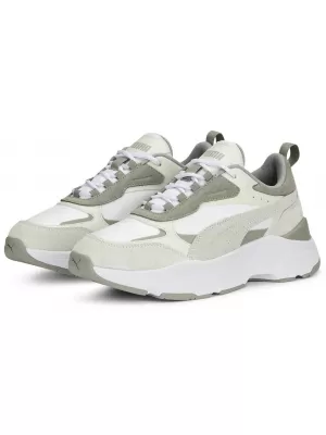 Damen-Sneaker PUMA CASSIA MIX 391959-02 WEIß/GRAU/MATT HELLGRAU