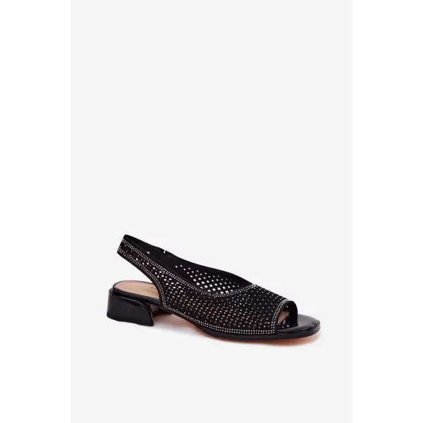  Damensandalen D&A CR61-3131 SCHWARZ 