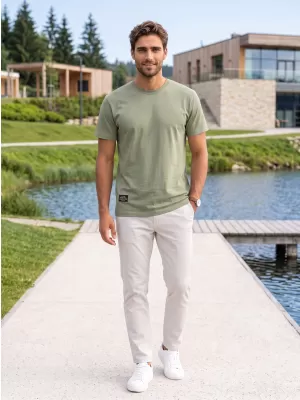Herren-T-Shirt ALTISPORT NP/ALMST20001 MILITÄRGRÜN