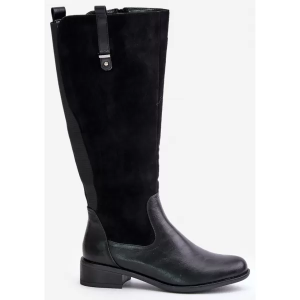  Damenstiefel BOTO ASA198-22 SCHWARZ 