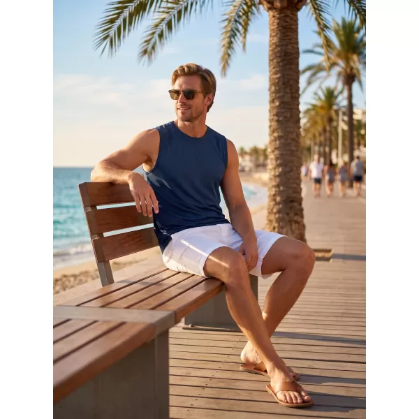  Sport-Tanktop für Herren MALFINI BREEZE 820 MARINEBLAU 