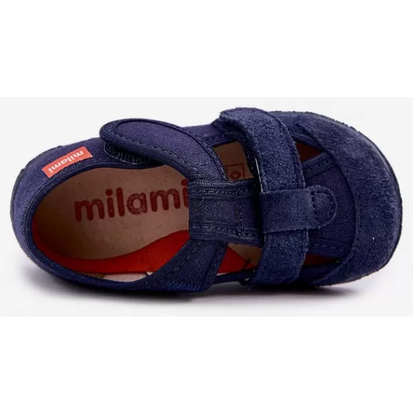  Kinderpantoffeln MILAMI 118/66 BLAU 