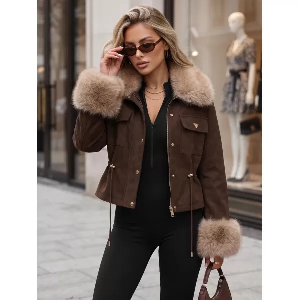  Damenjacke DSTREET TY5705 BRAUN 