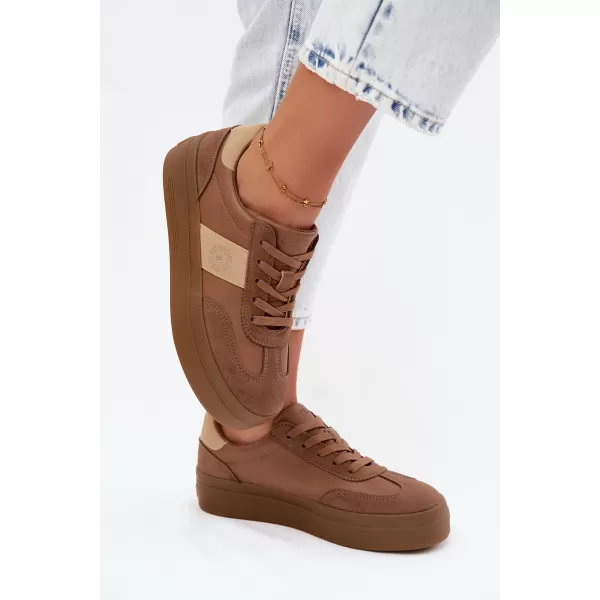  Damen-Sneaker BIG STAR SHOES UU274015 BRAUN/BEIGE 