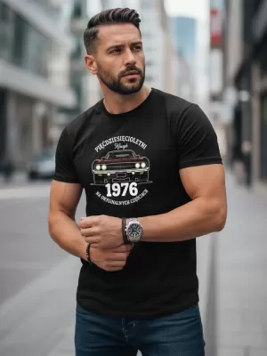 Herren-T-Shirt DSTREET NX0100R-BK SCHWARZ