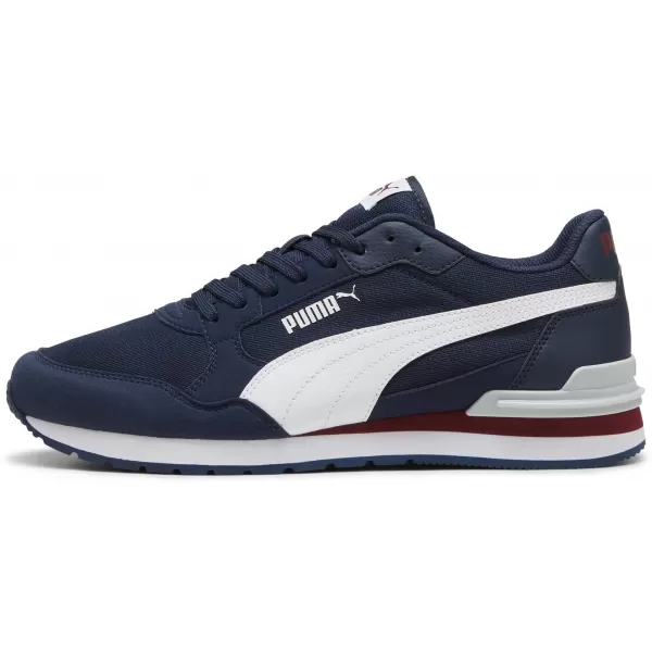  Stiefel PUMA ST RUNNER V4 MESH 39966602 CLUB NAVY/ CLUB NAVY/PUMA WHITE/TEAM REGAL RED/PLATINUM GREY 