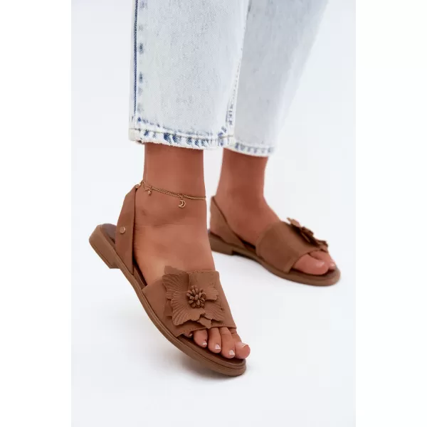  Damensandalen ZAZOO 40471 BRAUN 