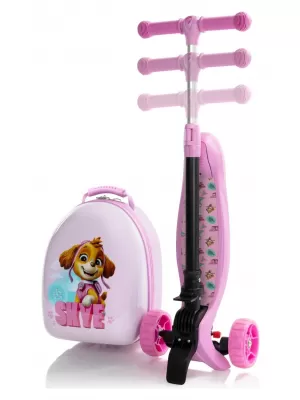 Kinderkoffer HEYS TURBO TOTS SCOOTER 16427 PAW PATROL ROSA