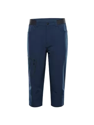 Caprihose für Herren ALPINE PRO WEDER 2 BLAUGRÜNER FLÜGEL