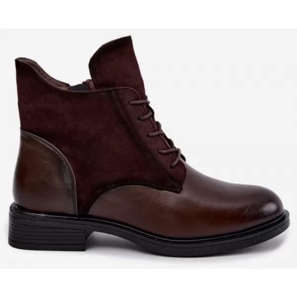  Damen-Stiefeletten BOTO 26BT02-590 KAFFEE 