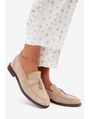 Damenmokassins BOTO 1539 KHAKI