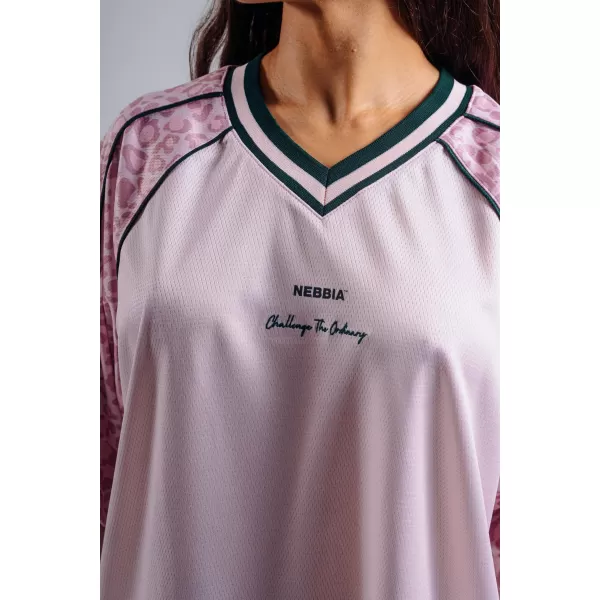  Übergroßes T-Shirt 97 NEBBIA PRIMAL 862 ROSA LEOPARD 