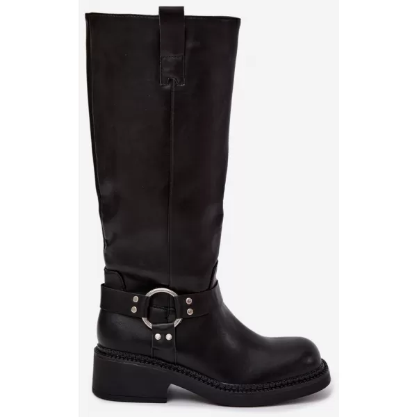  Damenstiefel BOTO LQ-137 SCHWARZ 
