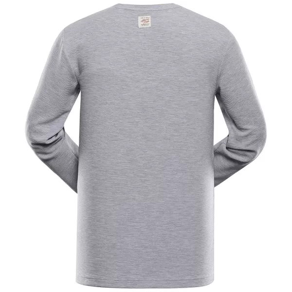  Meliertes T-Shirt für Herren ALPINE PRO NOMAR HOCHHAUS 