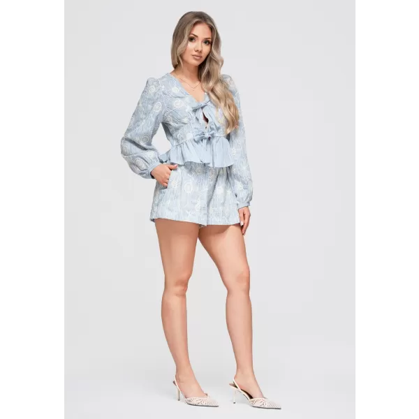  Damen-Shorts OMBRE OW-ST-E0012 BLAU 