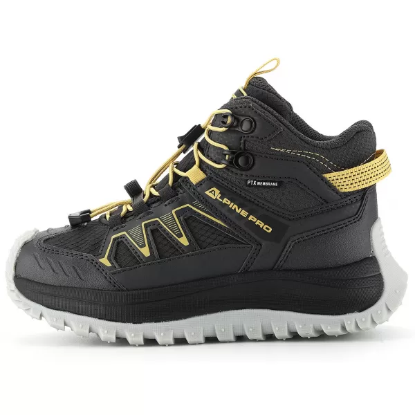 Outdoor-Schuhe für Kinder ALPINE PRO ATEGO DUNKLES ECHTES GRAU 