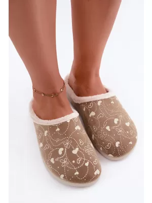 Damenhausschuhe INBLU ET000041 BEIGE