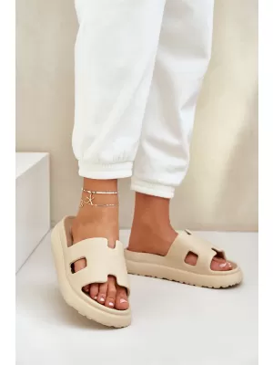 Damenhausschuhe BOTO BG198 KHAKI
