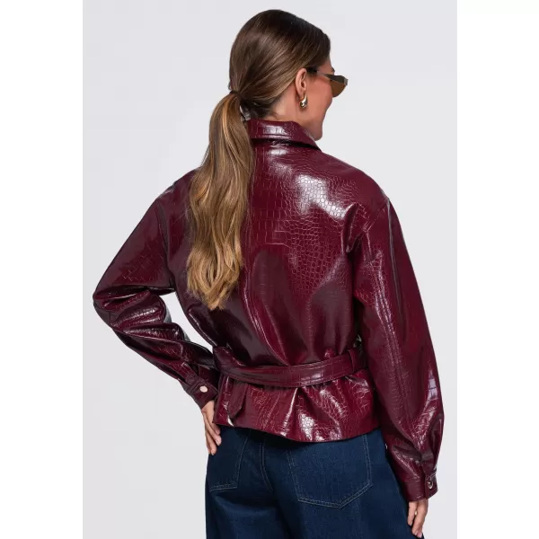  Damenjacke OMBRE OW-JAFL-0141 BURGUND 