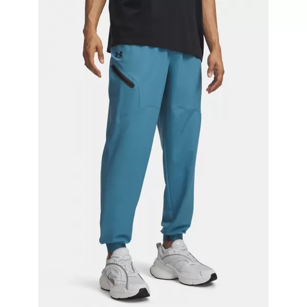  Herren-Jogginghose UNDER ARMOUR UNSTOPPABLE WOVEN JOGGER 1388823-466 BLAU 