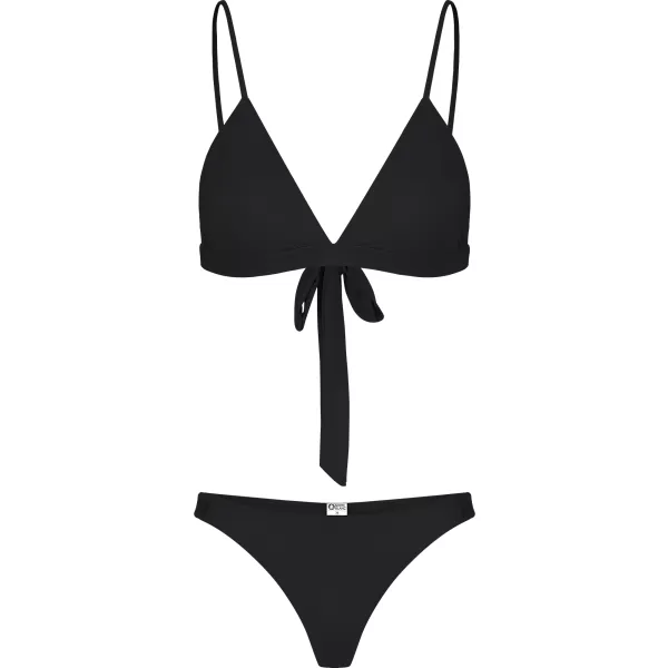  Bikinihose für Damen NORDBLANC TWINKLE NBSSS8242 SCHWARZ 