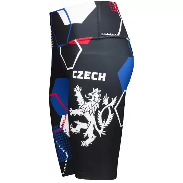  Damen Premium-Funktionsleggings oberhalb des Knies (neue Größen) ALTISPORT VOJ/ALW036LEG06 HEXA SCHWARZ 