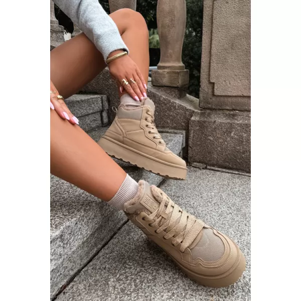  Schneemänner für Frauen BIG STAR SHOES UU274166 BEIGE 