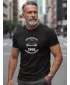 Herren-T-Shirt DSTREET NX0102R-BK SCHWARZ