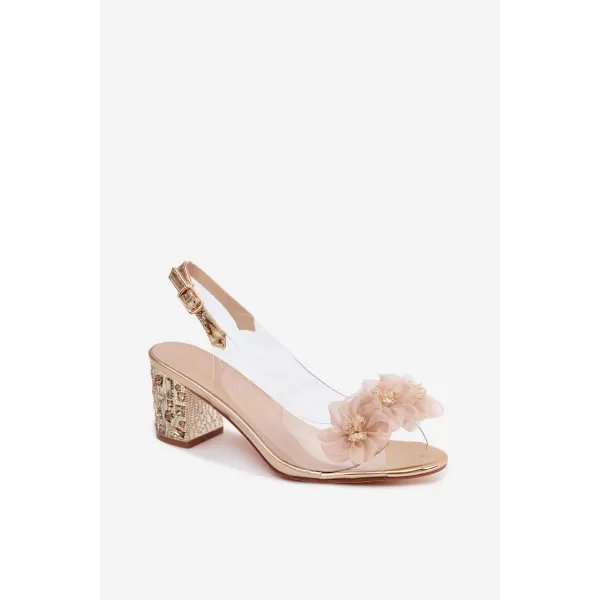  Damensandalen D&A MR61-9009 GOLD 