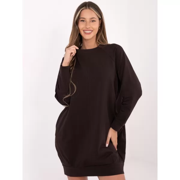  Kleid BASIC FEEL GOOD RV-TU-5184.93P DUNKELBRAUN 