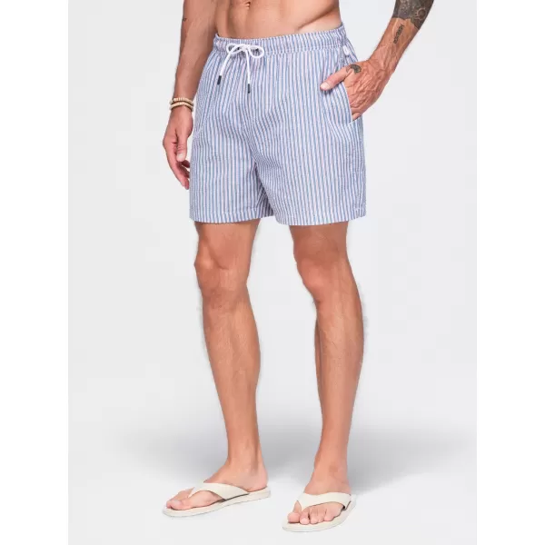  Herrenshorts OMBRE OM-SRSS-0214 GEDÄMPFTES BLAU 