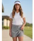 Damenrock mit Shorts MALFINI TWO IN ONE 604 DUNKELGRAUE HIGHLIGHTS