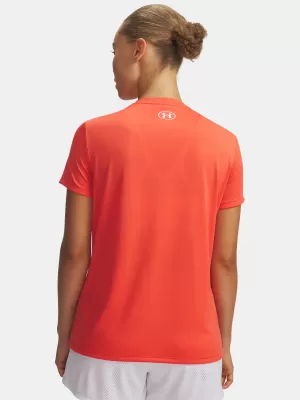 Damen-T-Shirt UNDER ARMOUR TECH SSV- SOLID 1384229-690 ROT