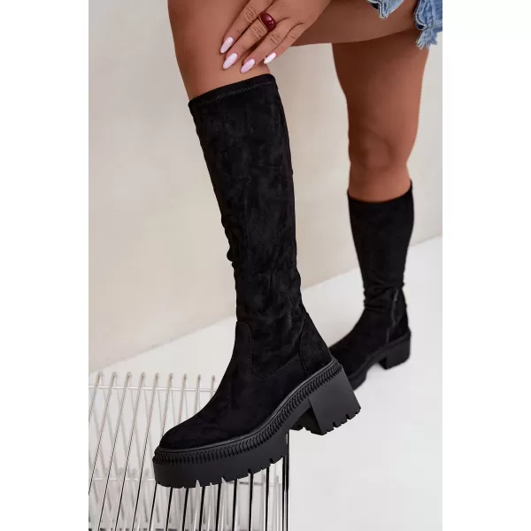  Damenstiefel BOTO 9671A-1 SCHWARZ 