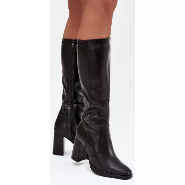  Damenstiefel BOTO QT127P SCHWARZ 