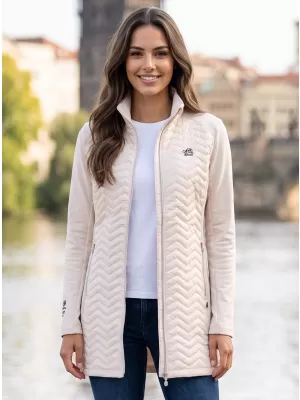Hybridmantel für Damen ALTISPORT IRYSA HELLBEIGE