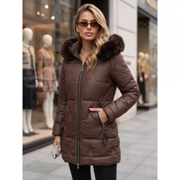  Damenjacke DSTREET TY5736 BRAUN 