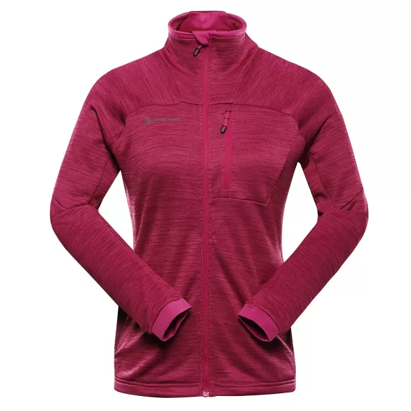  Damen-Sweatshirt ALPINE PRO ONNECA 3 FUCHSIAROT 