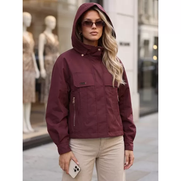  Damenjacke DSTREET TY5964 ROTWEIN 