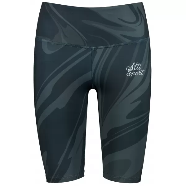  Premium-Overknee-Leggings für Damen (neue Größen) ALTISPORT VOJ/ALW072LEG06 SCHWARZ 
