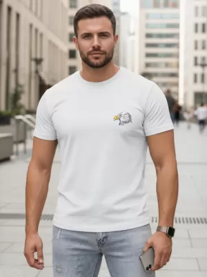 Herren-T-Shirt DSTREET NX0148R-WH WEIß