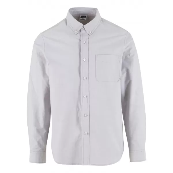  Herrenhemd URBAN CLASSICS TB8094 HELLES DONNERGRAU 