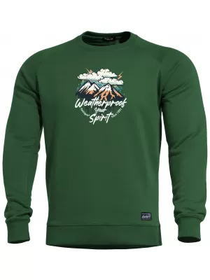 Herrenpullover PENTAGON HAWK WEATHERPROOF K09019-WE SPRINGBOCK GRÜN